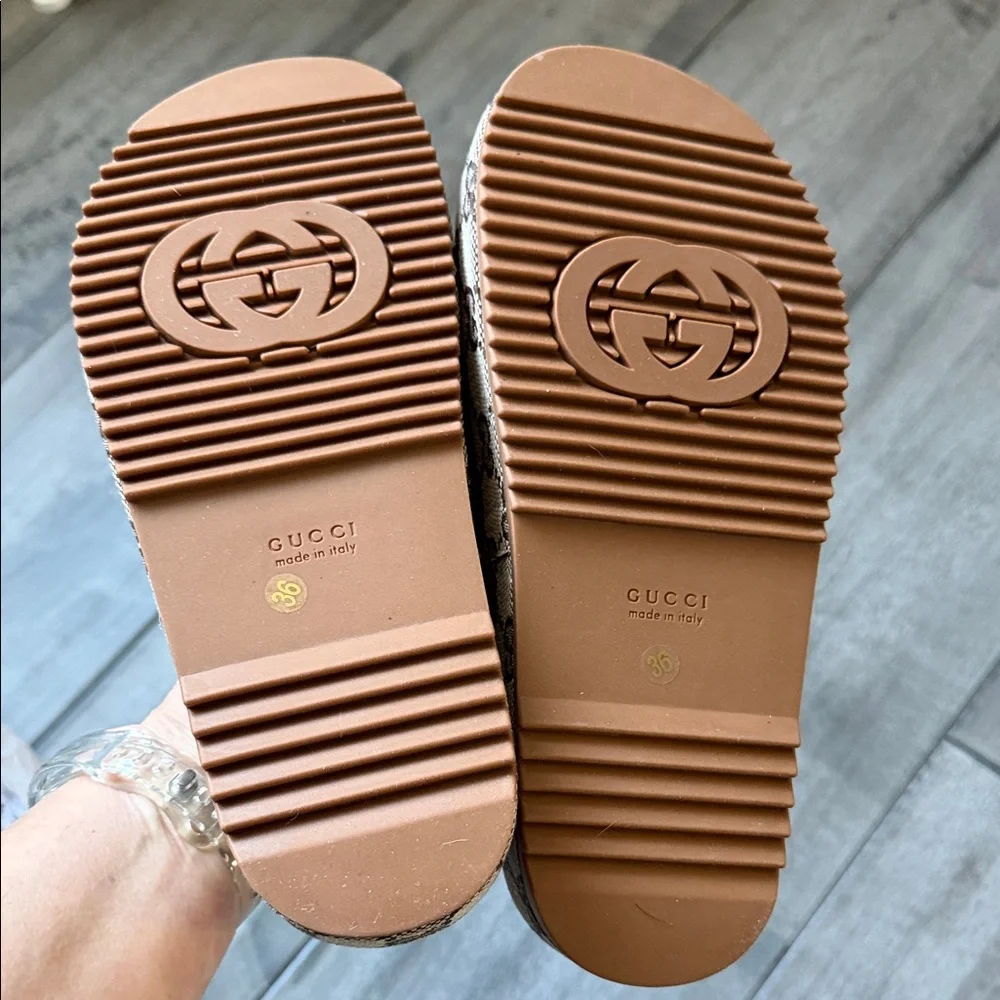 Gucci Brown Sandals (New) - Picture 2 of 11